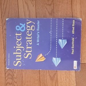 Subject & Strategy 16th edition